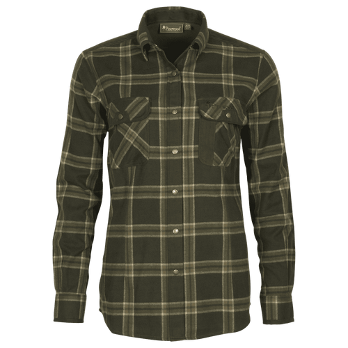 Pinewood Prestwick Exclusive Shirt W, d.green/green