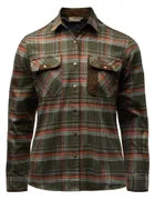 Pinewood Prestwick Exclusive Shirt W, green/burned orange