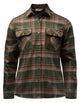 Pinewood Prestwick Exclusive Shirt W, green/burned orange