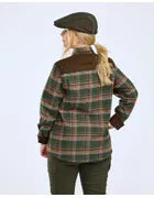 Pinewood Prestwick Exclusive Shirt W, green/burned orange
