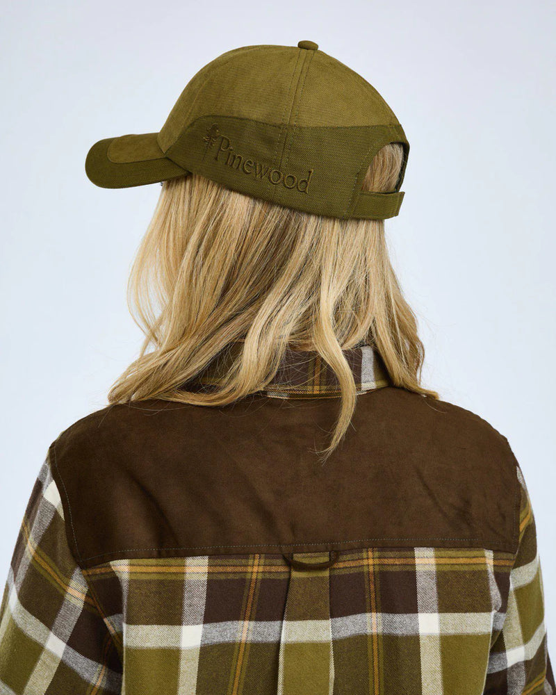 Afbeelding laden in Galerijviewer, Pinewood Douglas Shirt W, olive green/cream white

