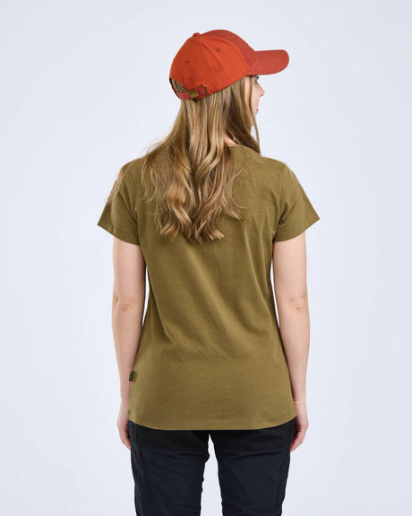 Pinewood Outdoor Life T-shirt W, h.olive