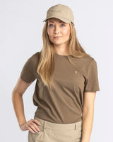 Pinewood 3-pack T-shirt Dames, Green/H.Brown/Khaki