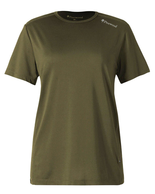 Pinewood Function T-shirt W, moss green