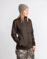 Pinewood Furudal/Frazer Active Power Fleece Women, dark mossgreen