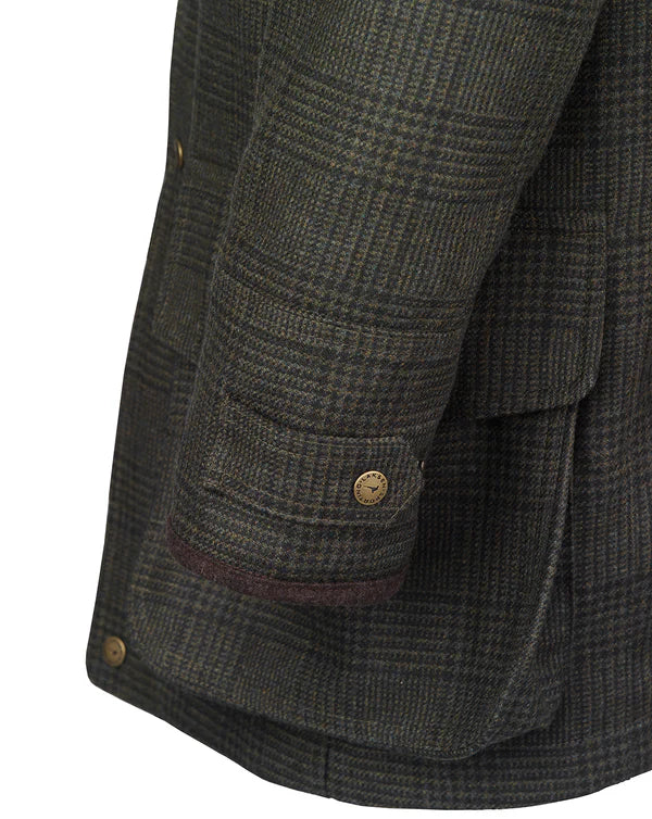 Afbeelding laden in Galerijviewer, Laksen Willow Fairfax CTX Tweed Coat, willow
