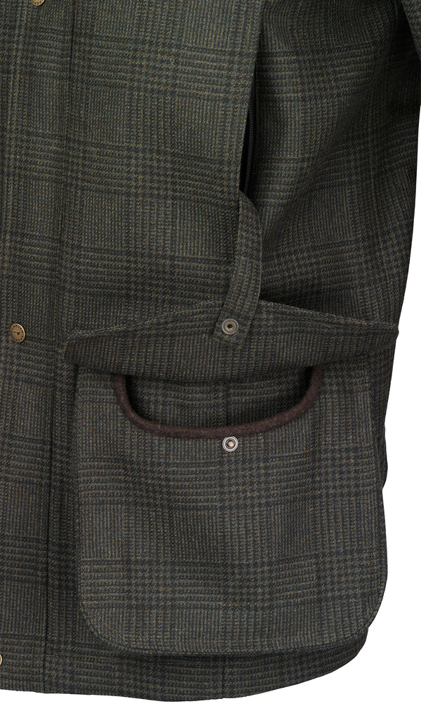 Afbeelding laden in Galerijviewer, Laksen Willow Fairfax CTX Tweed Coat, willow
