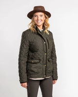 Pinewood Nydala Classic Quilt Jacket W, moss green