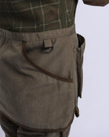 Pinewood Shooting Vest W, suede brown