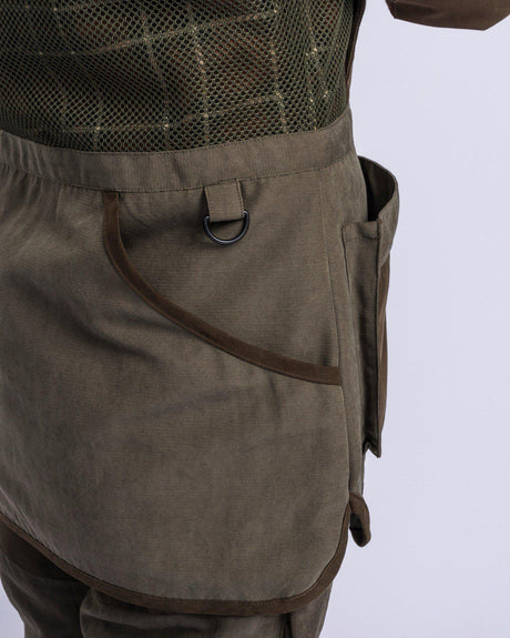 Pinewood Shooting Vest W, suede brown