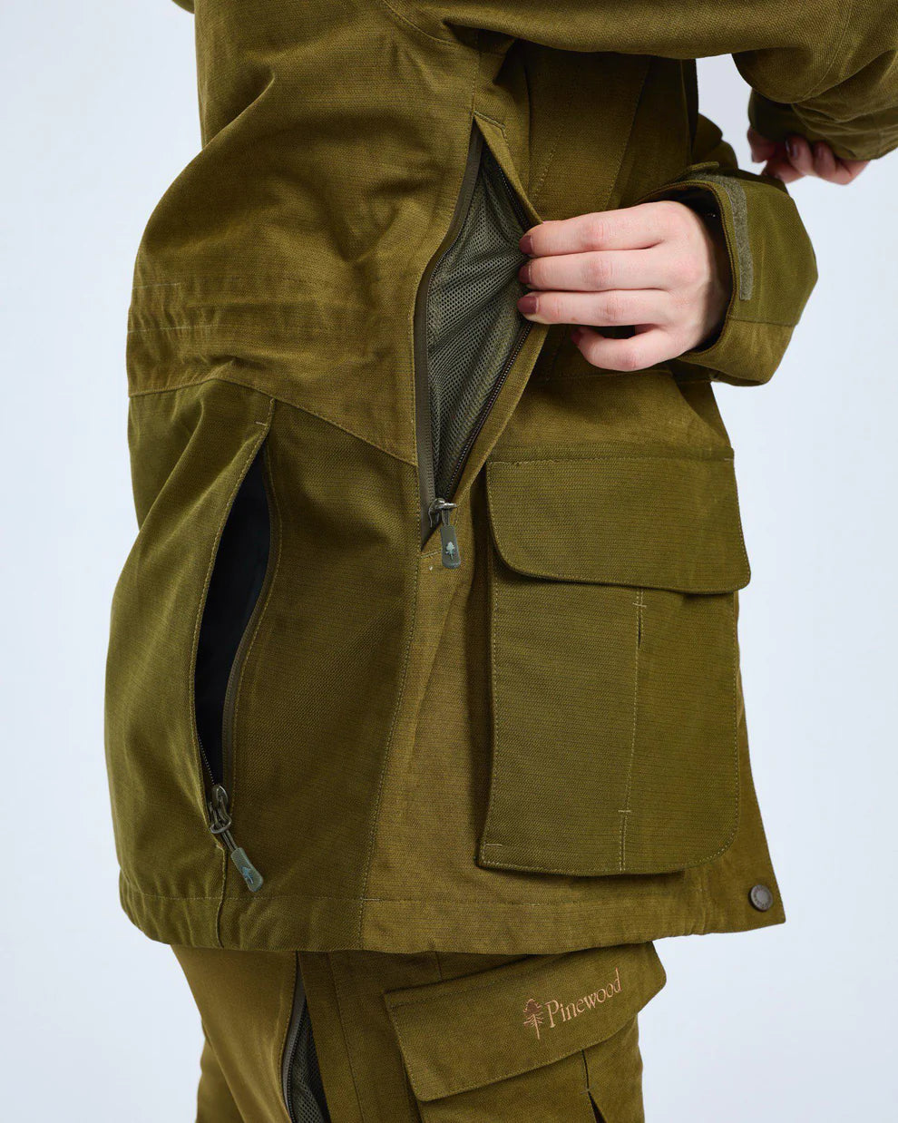 Pinewood Furudal Expert Hunting Jacket W, olive green