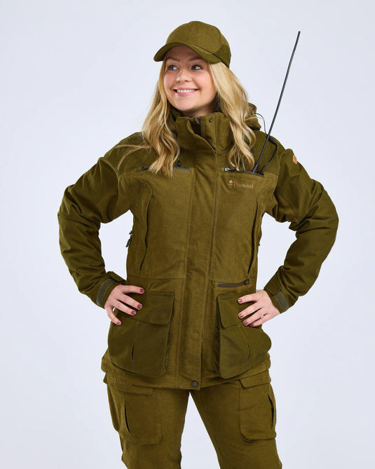Pinewood Furudal Expert Hunting Jacket W, olive green