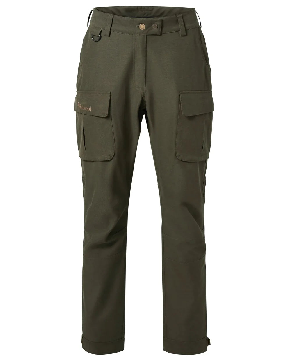 Pinewood Furudal Expert 2L Hunting Trousers Women, dark mossgreen