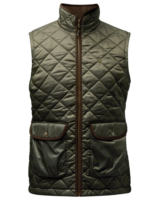 Pinewood Nydala Classic Vest Women, moss green