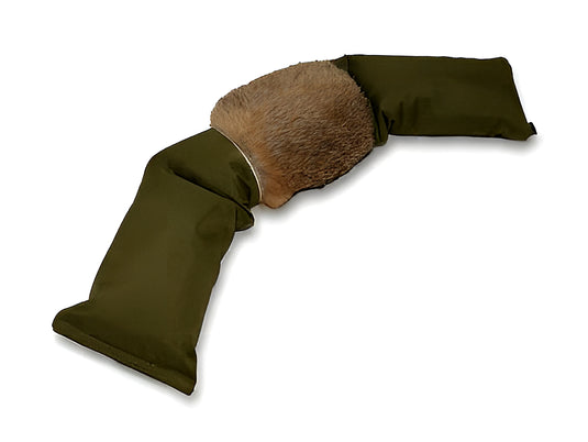 3 Delige Dummy Khaki met vacht 2,5 kg