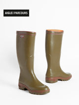 Aigle Parcours 2, natuur rubberen laars, kaki