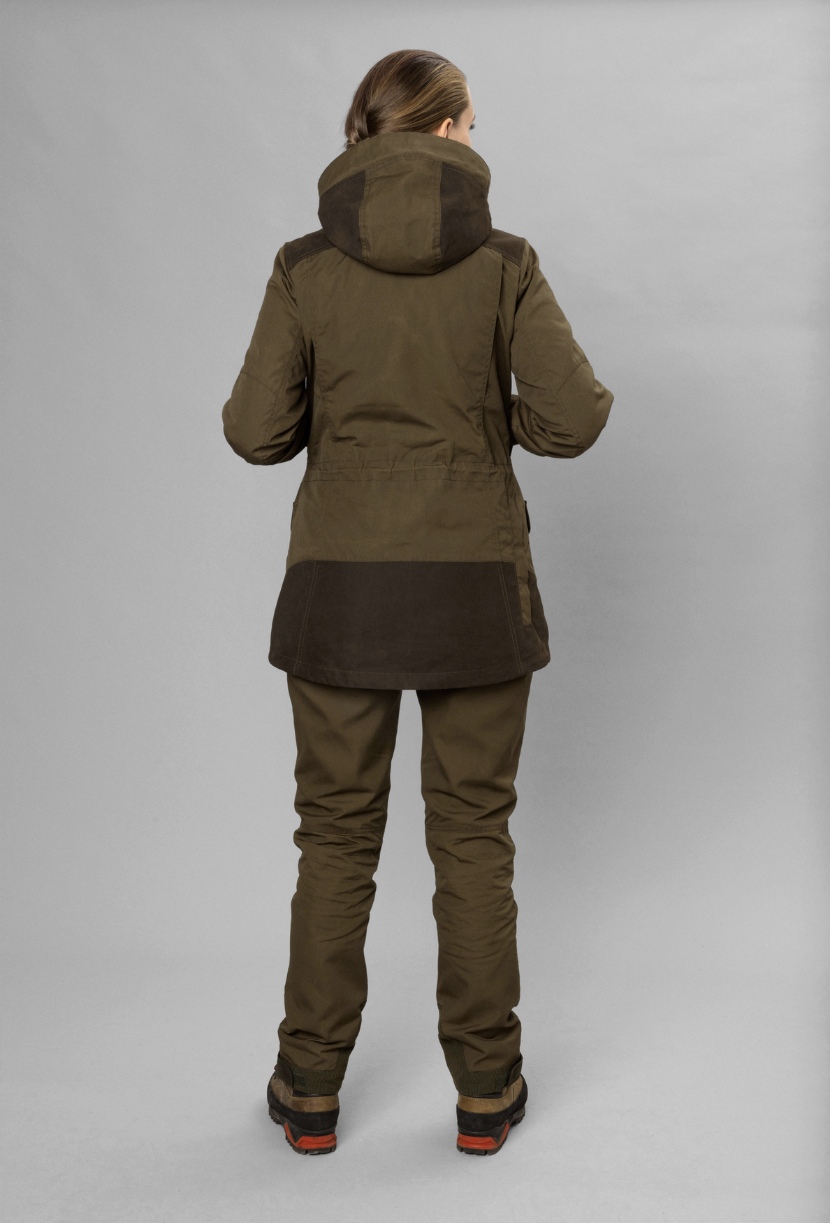 Seeland Key-Point Kora trousers, pine green/grizzly brown