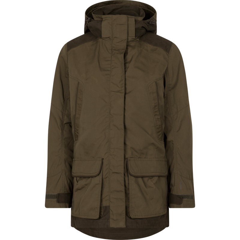 Laden Sie das Bild in Galerie -Viewer, Seeland Key-Point Kora Jacket, pine green/grizzly brown
