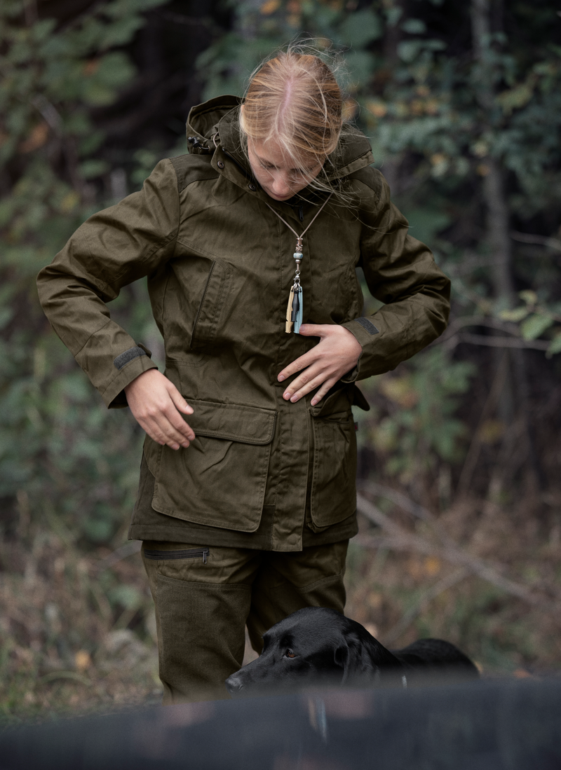 Afbeelding laden in Galerijviewer, Seeland Key-Point Kora Jacket, pine green/grizzly brown
