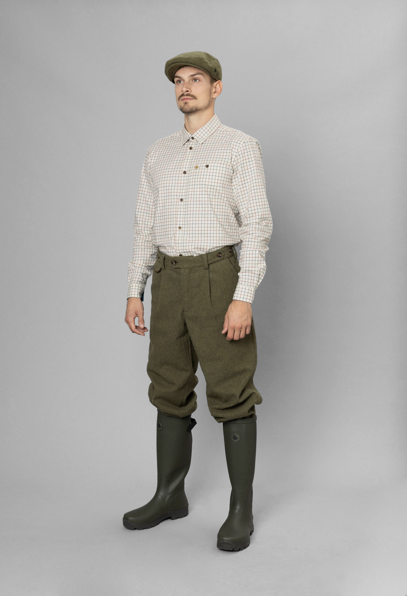 Laden Sie das Bild in Galerie -Viewer, Seeland Hillside Tweed Breeks, moss green
