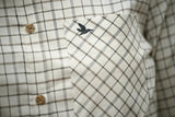 Kerry Shooting Shirt Estate Blue/Pine Green Check