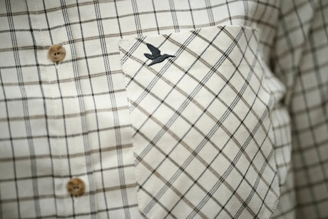 Kerry Shooting Shirt Estate Blue/Pine Green Check