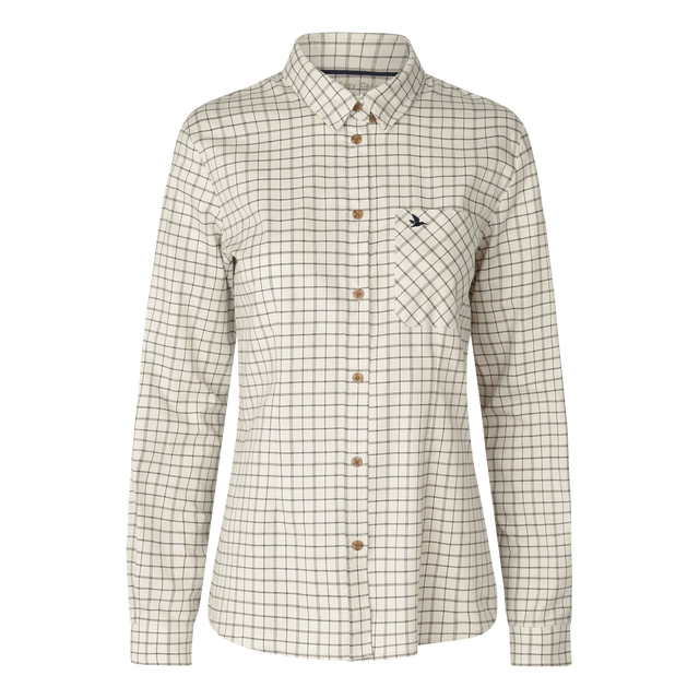 Kerry Shooting Shirt Estate Blue/Pine Green Check