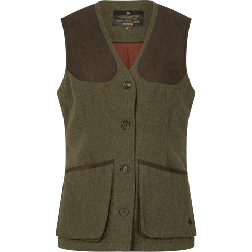 Seeland Hillside Harriet Waistcoat, moss green