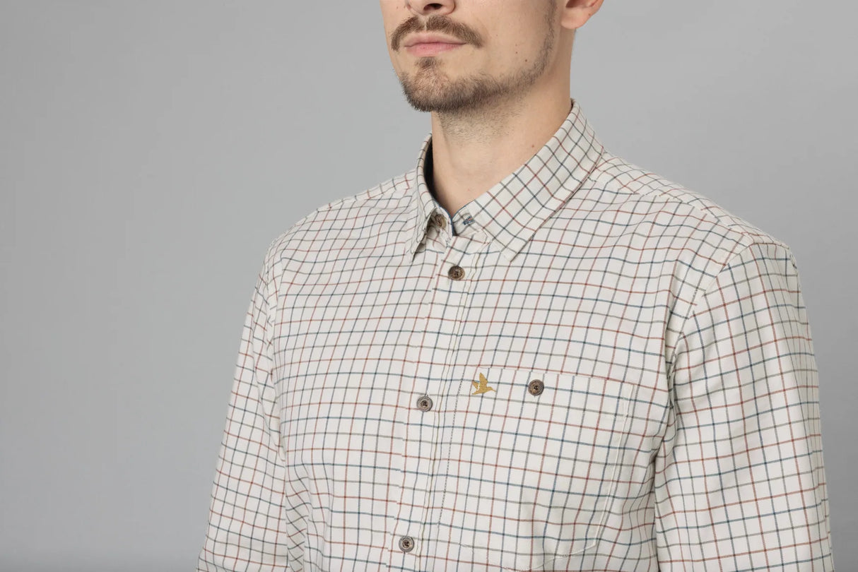 Seeland Oxford Shooting Shirt, classic blue/merlot