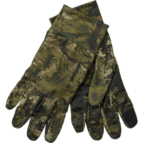 Seeland Grip Camo Gloves, InVis MPC green