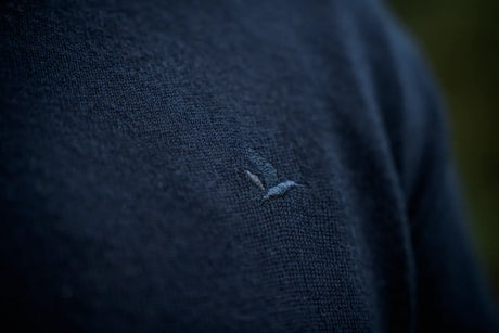 Seeland Pine V-hals trui Blauw
