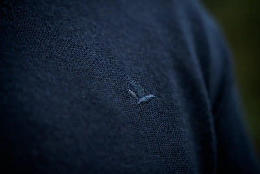Seeland Pine V-hals trui Blauw