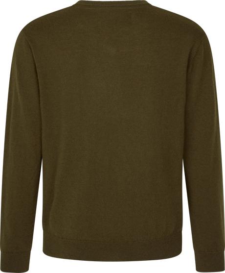Seeland Pine V-hals trui Pine Groen