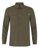 Seeland Selous L/S Cargo Shirt, grape leaf