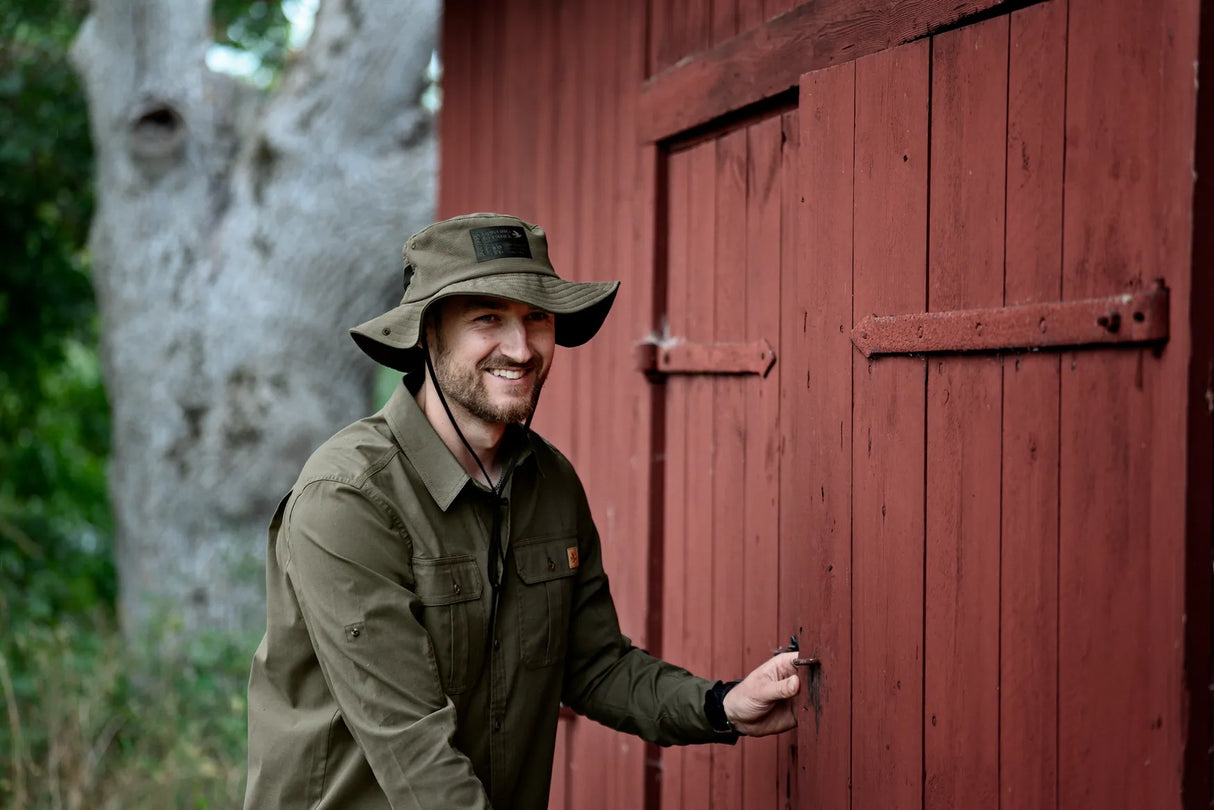 Seeland Selous L/S Cargo Shirt, grape leaf
