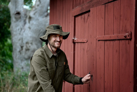 Seeland Selous L/S Cargo Shirt, grape leaf