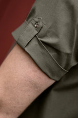 Seeland Selous S/S Cargo Shirt, grape leaf