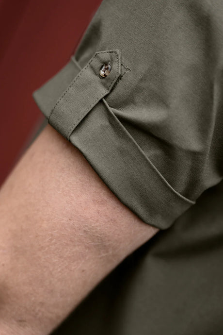 Seeland Selous S/S Cargo Shirt, grape leaf