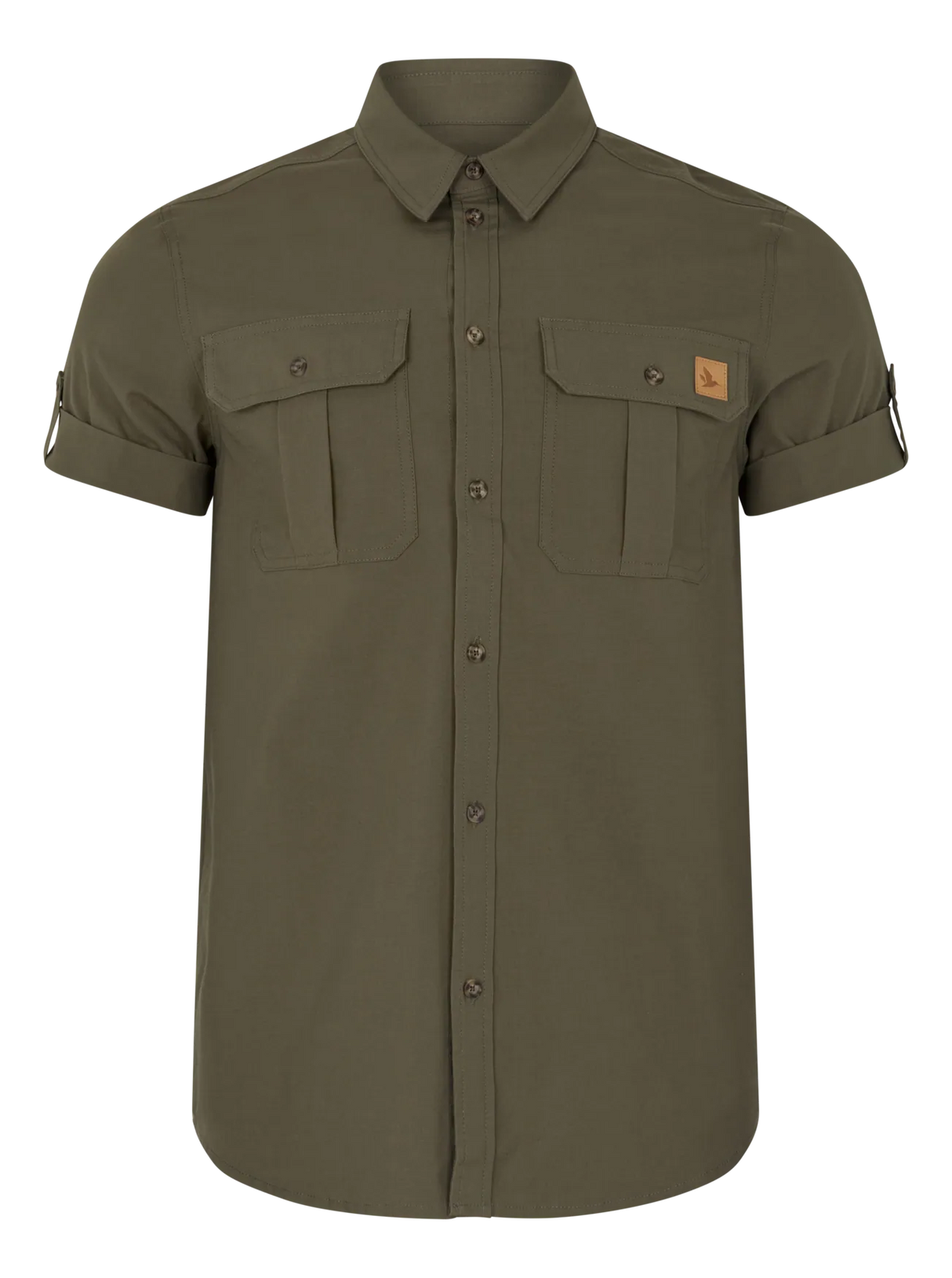 Seeland Selous S/S Cargo Shirt, grape leaf