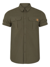 Seeland Selous S/S Cargo Shirt, grape leaf