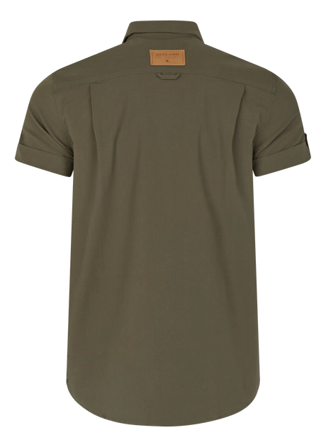 Seeland Selous S/S Cargo Shirt, grape leaf