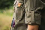 Seeland Selous Ines L/S Cargo Shirt, grape leaf