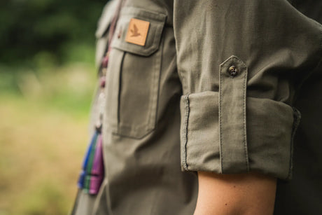 Seeland Selous Ines L/S Cargo Shirt, grape leaf