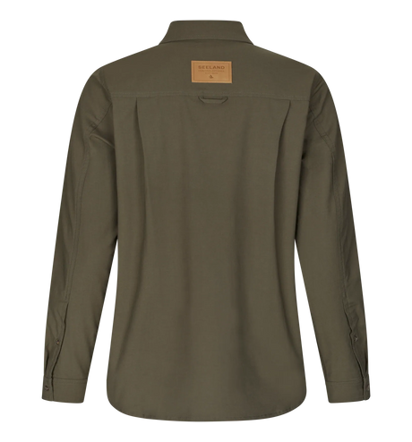 Seeland Selous Ines L/S Cargo Shirt, grape leaf