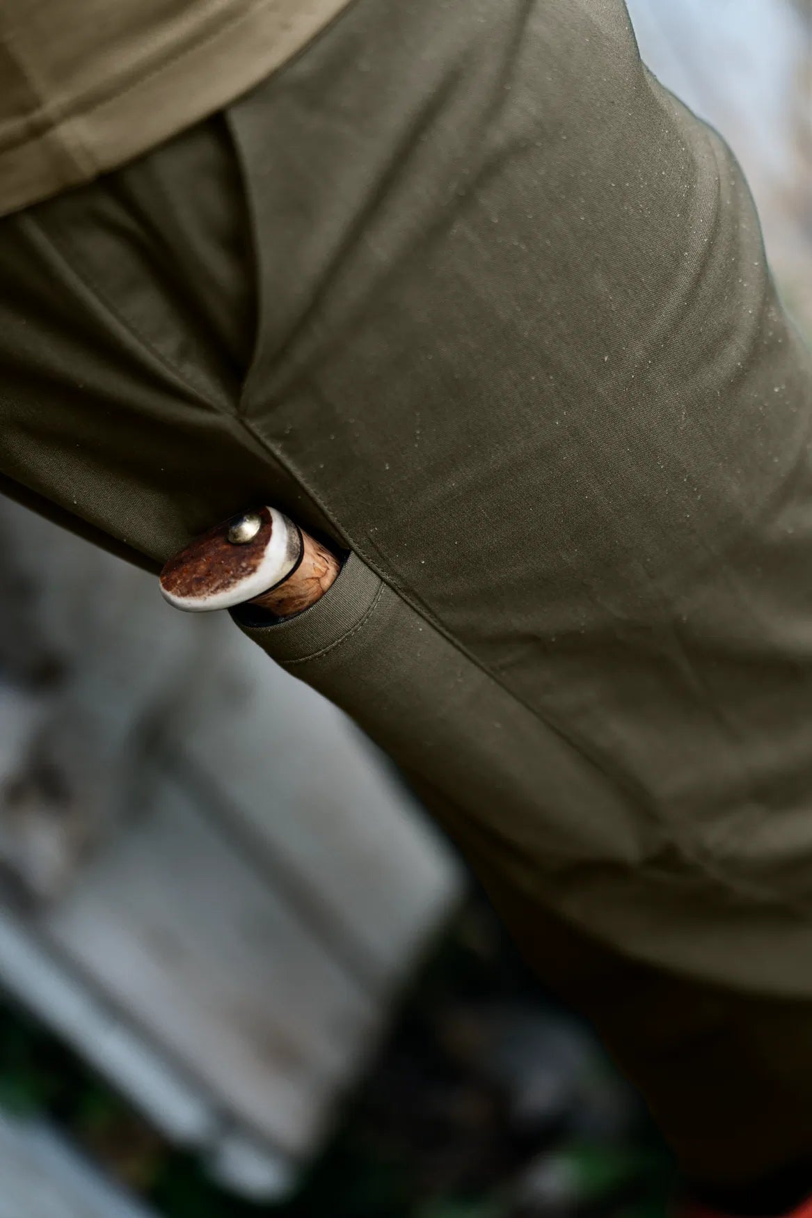 Seeland Beech Trousers, grape leaf
