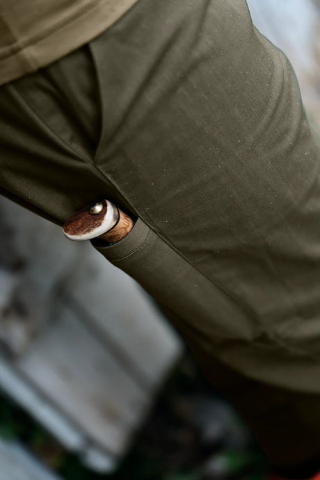 Seeland Beech Trousers, grape leaf