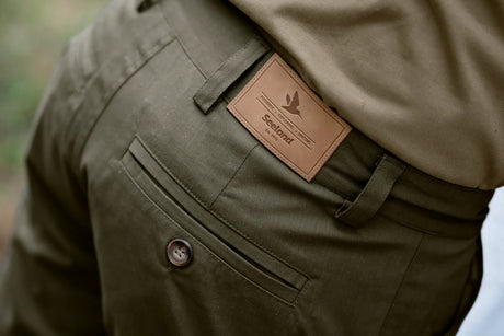 Seeland Beech Trousers, grape leaf