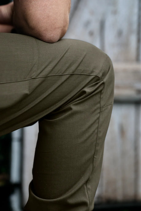 Seeland Beech Trousers, grape leaf