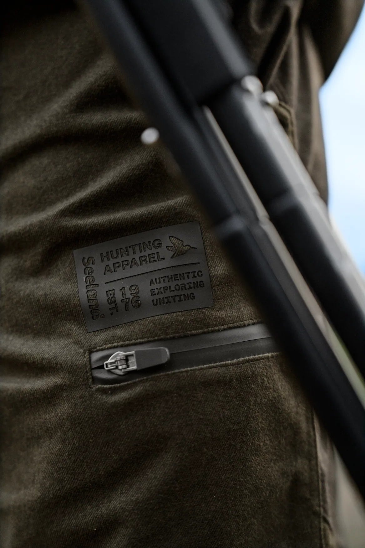 Seeland Quest Trousers, pine green melange