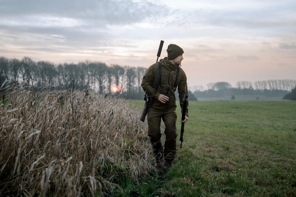 Seeland Quest Trousers, pine green melange